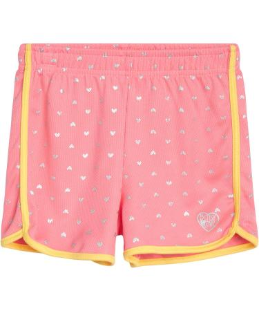 Body Glove Girls' 4-Pack Mesh Athletic Performance Shorts (7-12) - Coral/Yellow/Navy/Pink - Buy Online on GoSupps.com