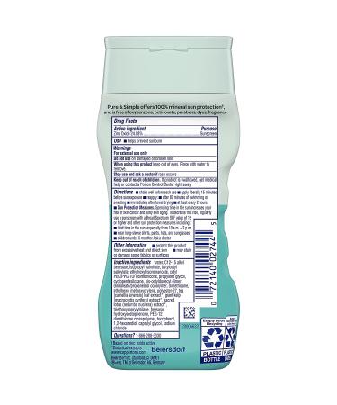 Coppertone Kids Pure & Simple Sunscreen Lotion SPF 50 - 6 oz | Safe & Effective UV Protection - Buy Online on GoSupps.com