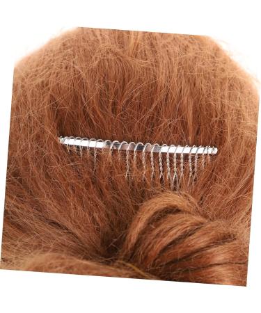 Ipetboom 20 Side Hair Combs Hair Claw Clips for Women Bridal Comb for Veil Headwear for Women Metal Hair Metal Wire Hair Clip Comb Hair Accessories French Side Comb Miss Headband Wedding - Buy Online on GoSupps.com