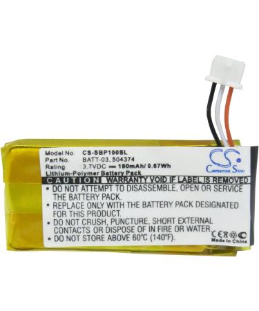 SPANN Battery Replacement for Sennheiser D10 DW Office DW Pro Series - 3.7V Li-ion | Part No: 504374 BATT-03 - Worldwide Shipping Available - Buy Online on GoSupps.com