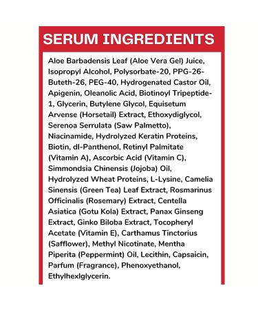 HairXT100 Premium Hair Growth Serum | All Natural for Men & Women | Promotes Growth, Fights Hair Loss, Nourishes Scalp - 2oz - Buy Online on GoSupps.com