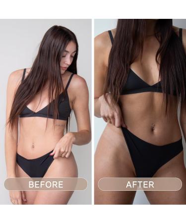 Dark Express Self Tanning Mousse by SunnaTan - Self Tanner Mousse with Natural Ingredients - Lightweight Formula - Vegan & Paraben Free - Made in Canada (210ml) - Buy Online on GoSupps.com