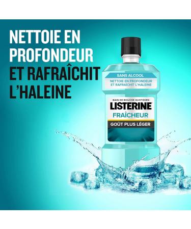 Listerine Mouth Bath Fresh taste lighter taste 500 ml - Buy Online on GoSupps.com