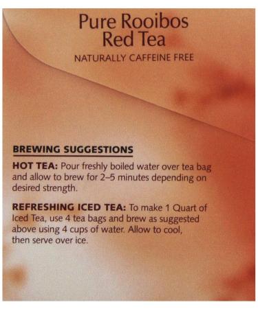 Twinings Red African Rooibos Tea - 20 Count - Premium Herbal Tea - Buy Online on GoSupps.com