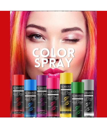 Lorenti Hair Color Spray | Temp Perfect Tone | Anti-Fade Colour Protection | Endless Blue 150 ml - Buy Online on GoSupps.com