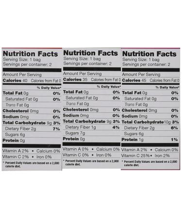 Brothers-All-Natural Fruit Crisps Variety Pack - 6 Single Serve Bags (2.26 oz each) | Healthy Snack - Buy Online on GoSupps.com