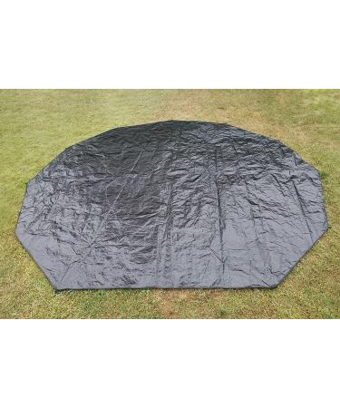 CACKOK Bell Tent Footprint Mat - Waterproof Groundsheet for Yurt & Teepee Tents - Portable Black Tarp for Picnics & Camping - 9.8FT - Buy Online on GoSupps.com