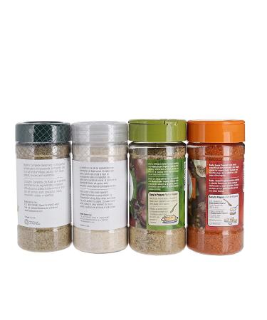 Badia Complete Seasoning  Sazon Tropical with Annatto & Coriander  Sazon Tropical  and Onion Powder Seasoning Bundle (4 Pack) W/ Premium Penguin Recipe Card - Seasonings for Meats  Salads  and More! - Buy Online on GoSupps.com