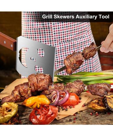 BBQ Accessories for Grill 7 in 1 BBQ Spatula with Fork for Charcoal Gas Grill 17 Inch Barbecue Tools Dad Gifts Gifts for Men Dad Husband - Buy Online on GoSupps.com