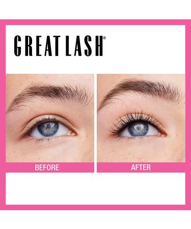 Maybelline Great Lash Lots of Lashes Mascara - Blackest Black (2 Count) - Washable, Volume & Length - Buy Online on GoSupps.com
