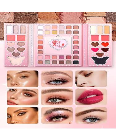 Na Quo Eyeshadow Palette Long-Lasting Makeup and Fondant - 32 Colours of Make-up | For Women Teens Adults Beginners Travel Home Makeup - Buy Online on GoSupps.com