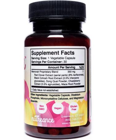 Menovair Natural Menopause Support Supplement - Non-GMO, Vegan, Gluten-Free - Buy Online on GoSupps.com