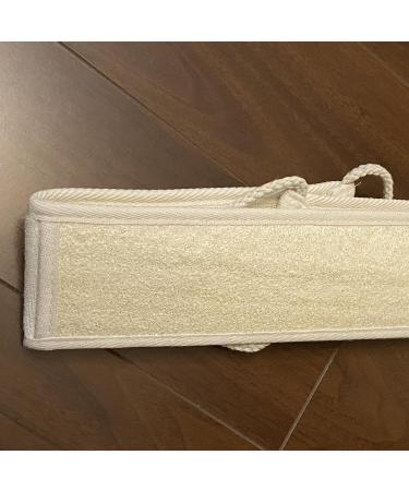 Eco-Friendly Back Loofah Scrubber | Long Exfoliating Loofah Sponge for Bath & Shower - Buy Online on GoSupps.com