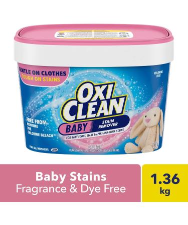 OxiClean Multi-Purpose Baby Stain Remover Powder 1.36-kg - Buy Online on GoSupps.com