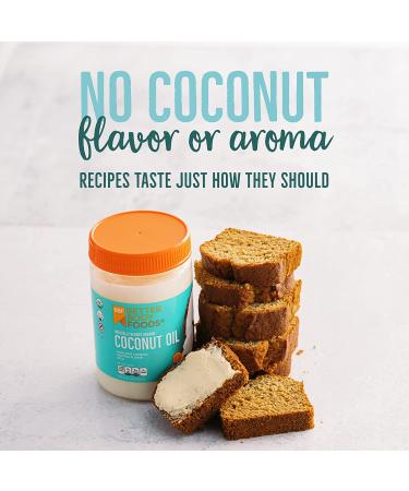 Organic Refined Coconut Oil 28oz by BetterBody Foods - Pure, Healthy Cooking Oil - Buy Online on GoSupps.com