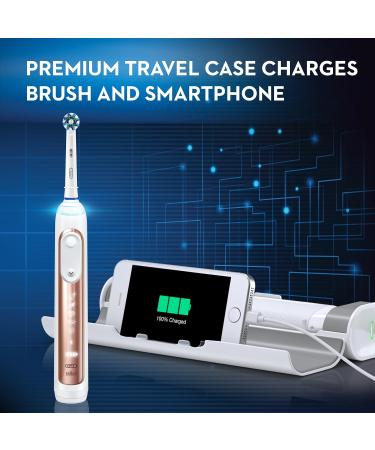 Buy Oral-B Genius 8000 Electric Toothbrush | Bluetooth Connectivity | Rose Gold - International Shipping Available - Buy Online on GoSupps.com