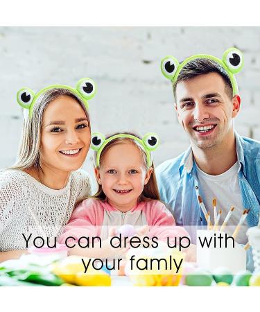 Cute Frog Headband Spa Headband for Girls and Women - Green Frog Eye Makeup Headband - Buy Online on GoSupps.com