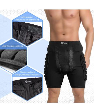 3-Piece Protective Gear Set for Winter Sports - Hip, Knee, Elbow Pads for Skiing, Skating, Snowboarding - Buy Online on GoSupps.com