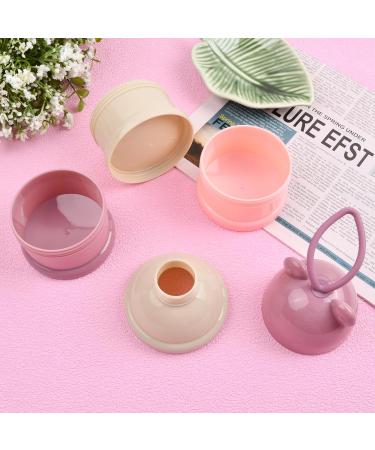 Bezavea 3-Layer Baby Milk Powder Dispenser & Formula Storage Container - 120ml Portable Green Travel Feeding Storage - Buy Online on GoSupps.com