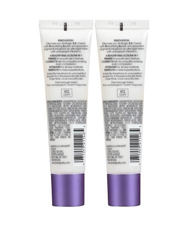 L'Oreal Paris Magic Skin Beautifier BB Cream - Light, 1 oz (Pack of 2) | Flawless Finish & Moisturizer - Buy Online on GoSupps.com