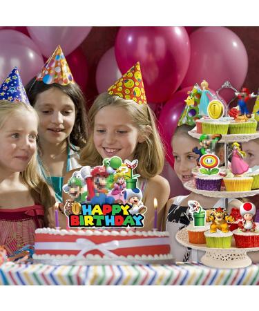 47-Piece Cartoon Cake Topper Set | Fun Cake Decorations for Children's Birthdays - Buy Online on GoSupps.com