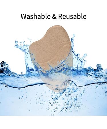 Metatarsal Pads for Women - 4 Pairs Cushion Inserts for Open Toe Shoes | Non-Sliding Ball of Foot Cushions & Shoe Filler - Buy Online on GoSupps.com
