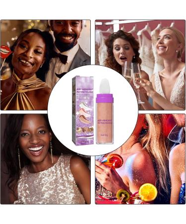  G n rique Highlighter Powder | Pearlescent Shine Body - 9g Moisturizing Long-Lasting Waterproof Lightening Makeup for Hair Cheeks and Body for Skin Types - Buy Online on GoSupps.com