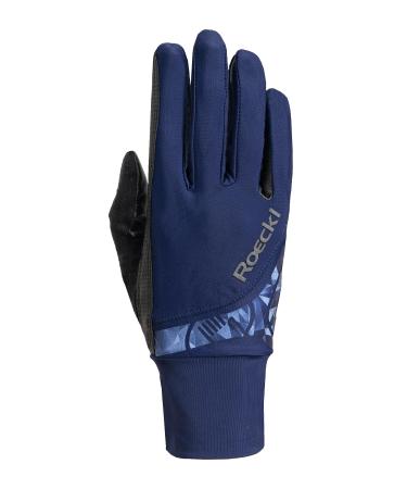 Roeckl Sports Riding Gloves Melbourne Tournament Summer Gloves 3 Colors Size 6-11 7 Marine