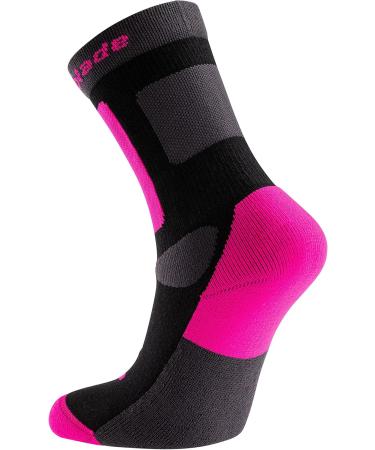 Rollerblade Kids Socks 2023 - Black/Pink XS | Best Quality & Comfort for Young Skaters - Buy Online on GoSupps.com