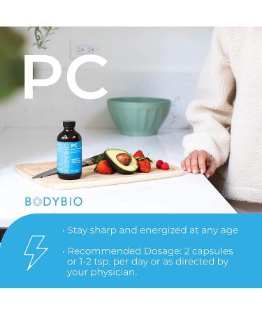 BodyBio PC Liposomal Phospholipid Complex 8 fl oz | Premium Supplement for Cell Health - Buy Online on GoSupps.com