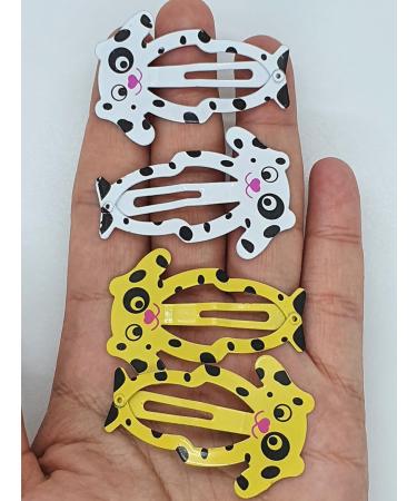 Girls Snap Hair Clips Set - Cute Metal Hair Accessories for Baby Toddlers - Buy Online on GoSupps.com