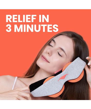 Manta Steam Mask - Total Blackout Heated Eye Mask for Migraine, Sinus & Sleep Relief - Buy Online on GoSupps.com