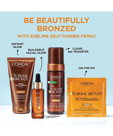 L'Oreal Paris Sublime Bronze Self Tan Drops for Face with Hyaluronic Acid - 1 fl oz - Buy Online on GoSupps.com