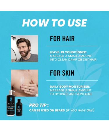 Billy Jealousy Flash Flood Tea Tree Hair & Body Moisturizer Ideal for All Hair & Skin Types with Tea Tree Lavender and Peppermint 33.8 Fl Oz (Pack of 1) - Buy Online on GoSupps.com