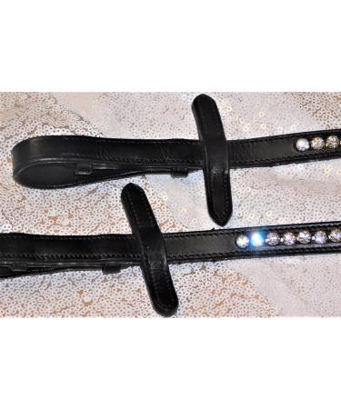 Buy Rubber Reins with Rhinestone Glitter - 2.60m & 2.80m | Tysons Breeches - International Shipping Available - Buy Online on GoSupps.com