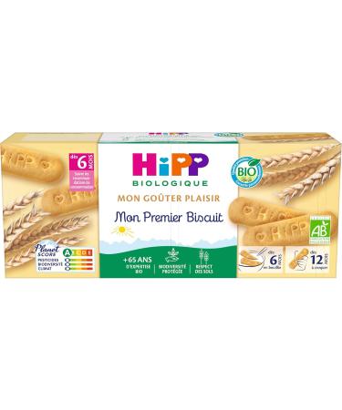 Hipp Organic My First Biscuit From 6 Months 6 Box Of 180 G - Buy Online on GoSupps.com