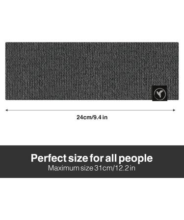Reflective Headband for Night Visibility - Ideal for Jogging Running Walking Biking - Breathable & Thin Unisex Anthracite - Buy Online on GoSupps.com
