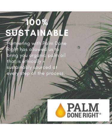 100% Sustainable Organic Palm Oil - 1kg 2.2lbs 35oz - Soapmaking Supplies Cooking Oil DIY - RSPO Palm Done Right - Buy Online on GoSupps.com