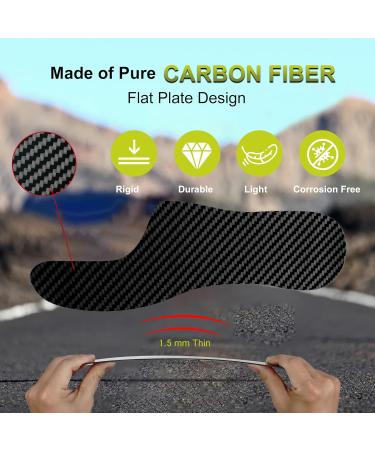 Morton's Extension Orthotic Carbon Fiber Insoles - Rigid Shoe Inserts for Turf Toe Hallux Rigidus & Arthritis | Size 245mm (Women s 8.5-9 Men s 7.5-8) - International Shipping Available - Buy Online on GoSupps.com
