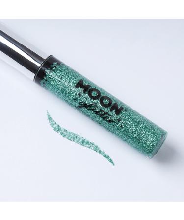 Moon Glitter Holographic Glitter Eyeliner - 10ml - Mesmerizing Green Eye Styles - International Shipping Available - Buy Online on GoSupps.com