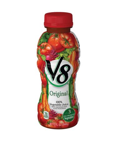 V-8 Juice, 3 Full Serving of Vegetables, 12 oz. (Pack of 12)