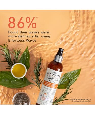 CURLSMITH - Effortless Waves Styling Spray Lightweight and Moisturising Reduce Frizz Natural Look For Wavy and Curly Hair Vegan (59ml/2 fl oz) Trial or Travel Size 2 Fl Oz (Pack of 1) - Buy Online on GoSupps.com
