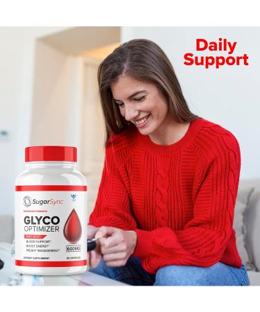 (2 Pack) Sugar Sync Capsules SugarSync Glyco Optimizer Supplement Pills Sugar Sync Joint Optimizer Maximum Strength Sugar Sync Cleanse Detox Advanced Formula SugarSync Glycol Reviews (120ct) - Buy Online on GoSupps.com