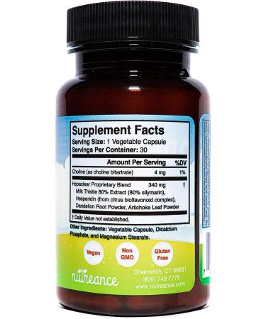 Hepaclear - Natural Liver Support Supplement with Hesperidin | Non-GMO, Vegan, Gluten-Free - Buy Online on GoSupps.com