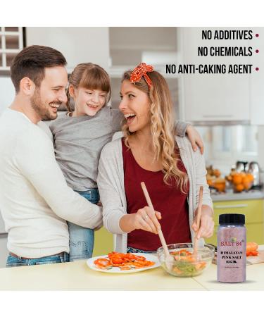 Himalayan Pink Salt Fine Salt Plastic Shaker - 12.49 oz (Pack of 1) | SALT 84 - Buy Online on GoSupps.com