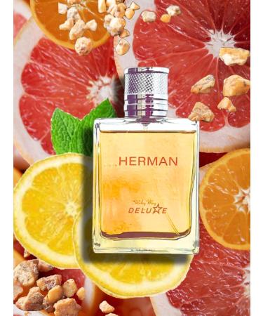 HERMAN POUR HOMME EAU DE TOILETTE 3.4 FL. OZ. Woody Spicy fragrance for Men. - Buy Online on GoSupps.com