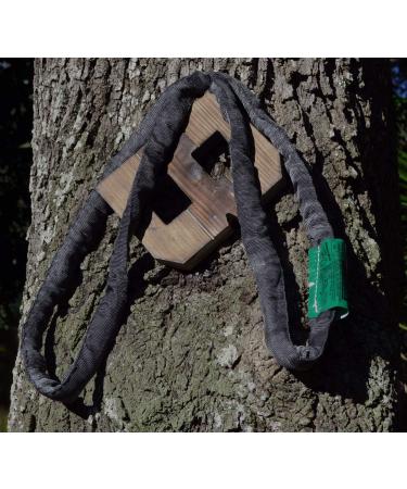 Black Spanset Round Slings 2-Pack for Aerial Hoop Rigging Safety Rated Nylon Sling for Yoga Hammock Aerial Silks Wrap Over Tree Limbs or Beams 5'9"(1.75m) - Buy Online on GoSupps.com