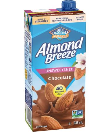 Blue Diamond Almond Breeze Unsweetened Chocolate - Buy Online on GoSupps.com