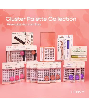 i-ENVY Cluster Palette Mascabond Lash Bond Glue | Strong Allergy-Free Latex-Free Biotin Infused | Long-Lasting Hold (Black) - Shop Internationally - Buy Online on GoSupps.com
