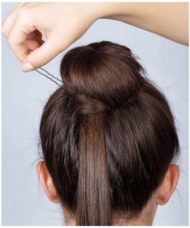 TOKERD 300 Pieces Brown Hairpins with Storage Box - Essential Bobby Pins for Girls & Women | Perfect Hair Accessories for Every Style - Buy Online on GoSupps.com